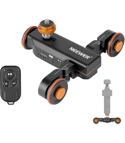 MUWI 電動ドリー スライダー トラック(M) Amazon | カメラ スライダー トラック ドリースライダー レール
